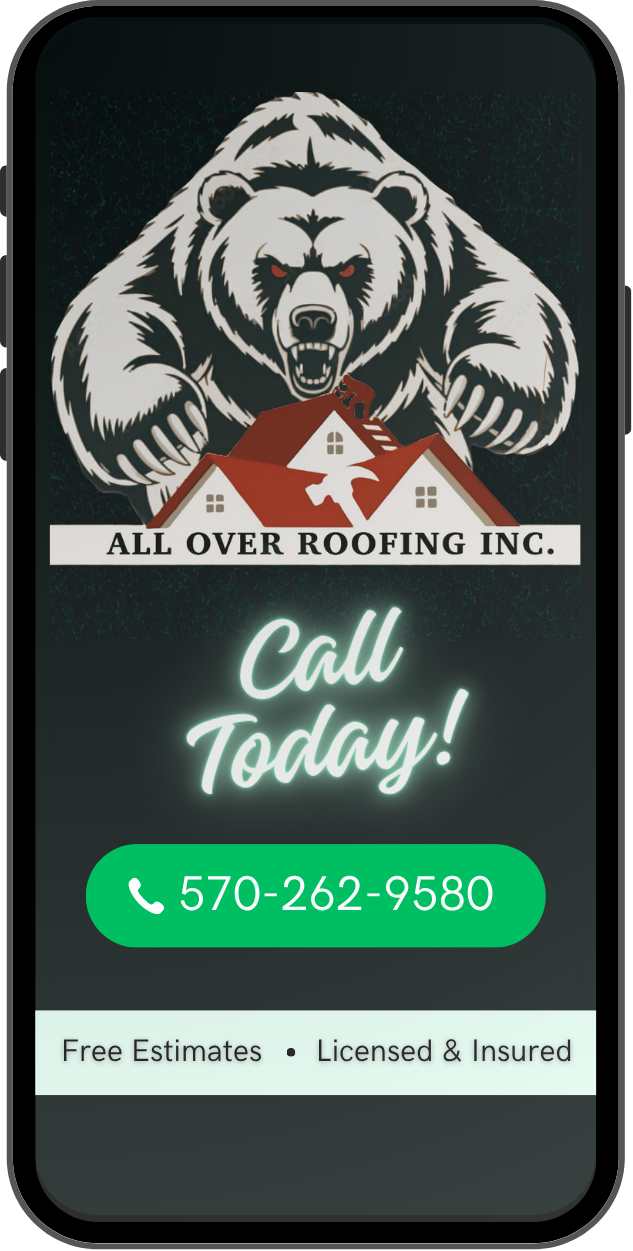 Call All Over Roofing today